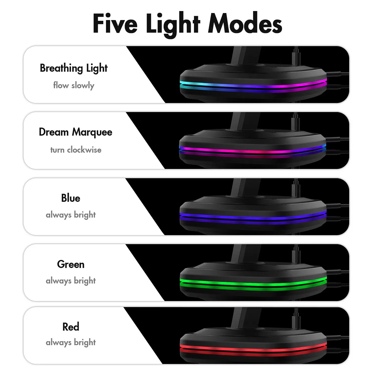 RGB VR Stand for VR Headset Quest 3 & 3S & 2 - Image 5