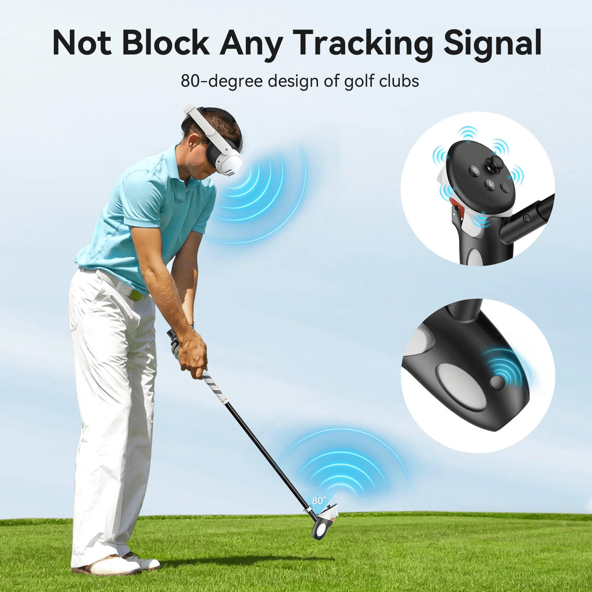 GA1  Force Feedback Best Golf Club for Quest 3 / 3S - Image 7