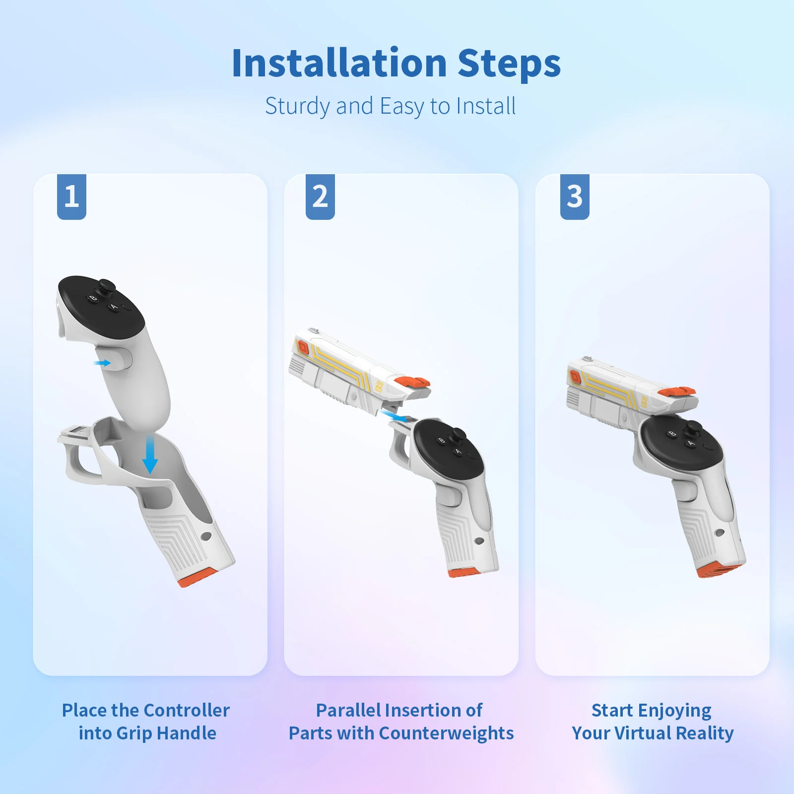 PistoI Grip Controller Accessories for  Quest 3 & 3S - Image 7