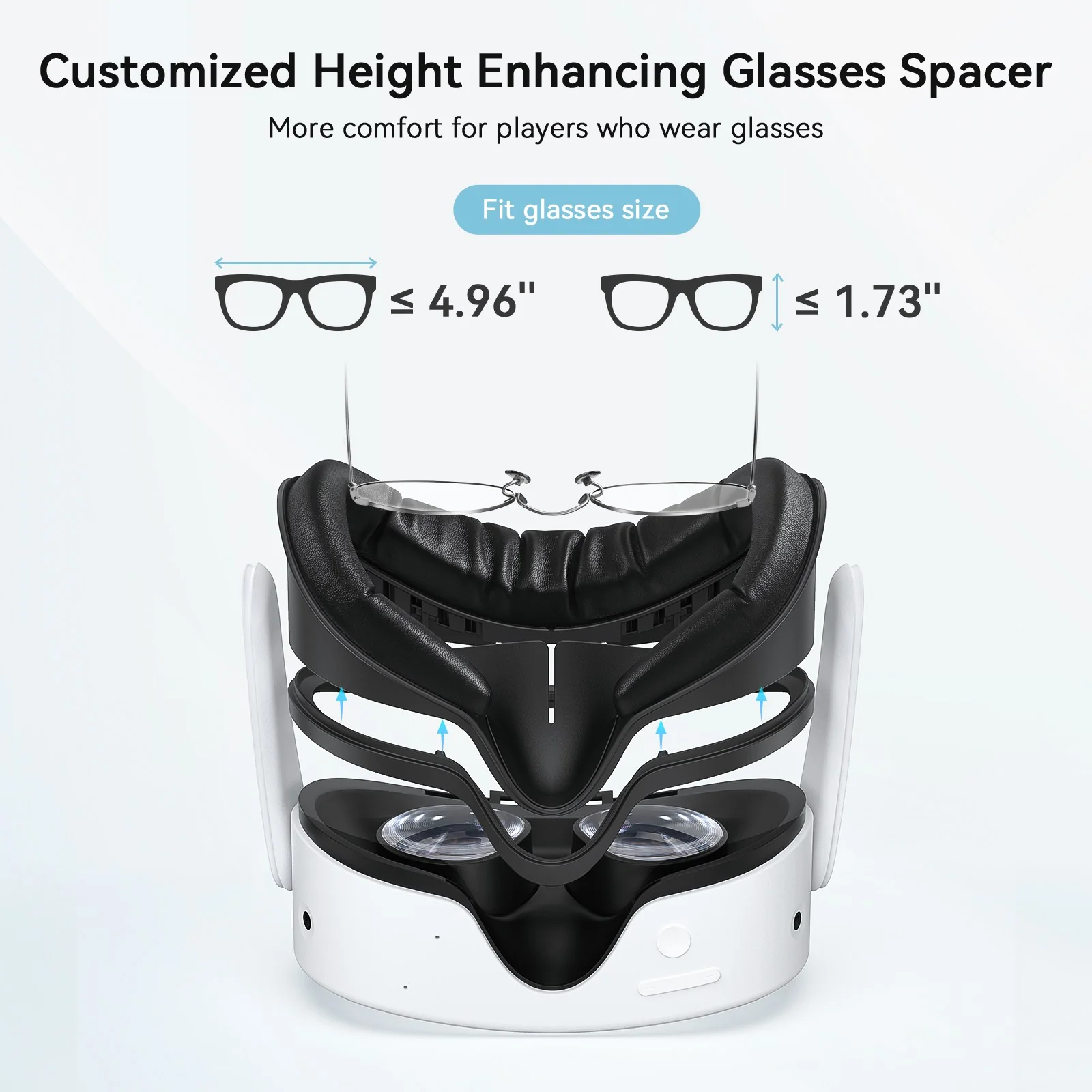 PU Leather Facial Interface for Quest 3S - Image 7